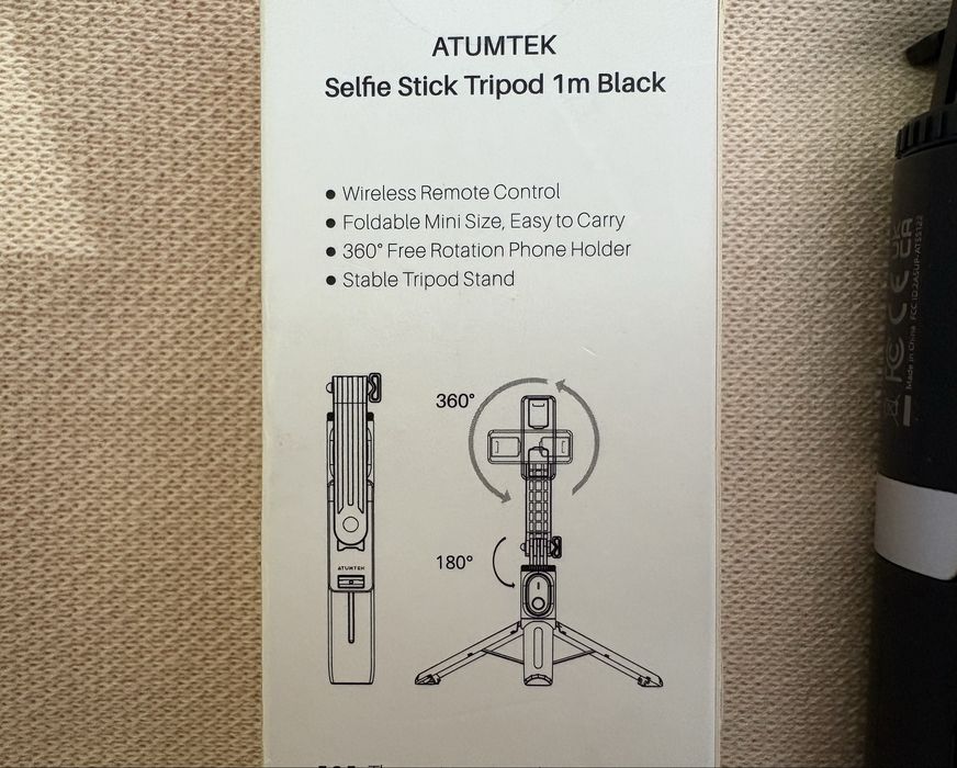 Тріпод, монопод, штатив, селфі палка