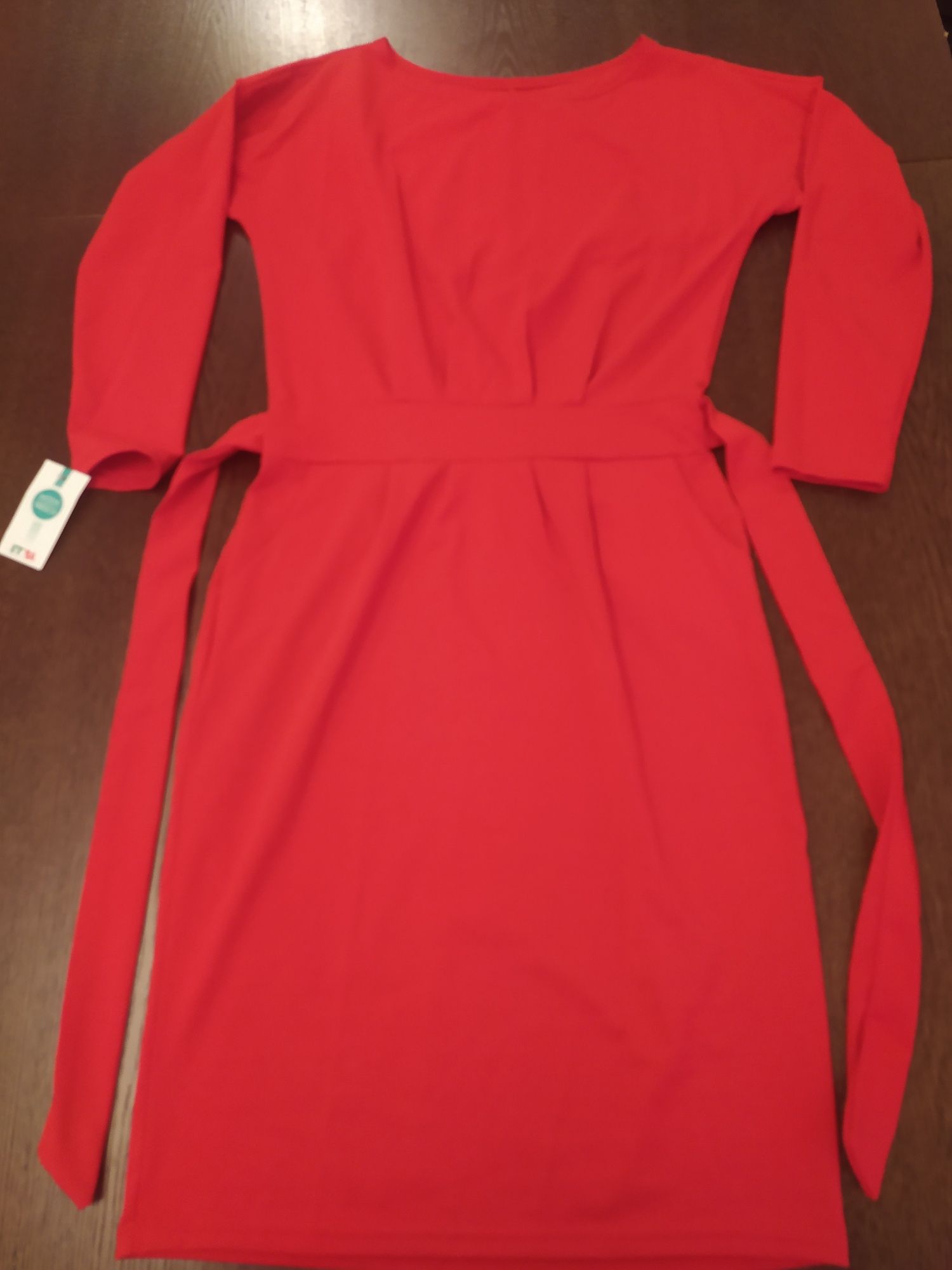 Sukienka suknia czerwona L/ XL wieczorowa