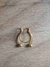 Fake septum złoty