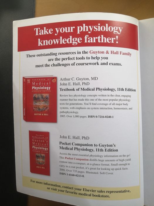 Guyton & Hall Physiology Review. Medicina e Fisiologia