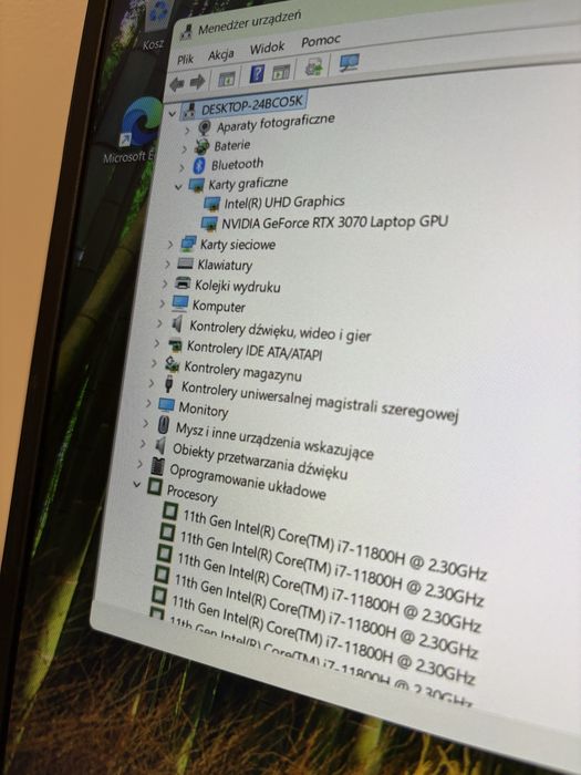 Laptop MSI GF66 i7-11800H/32GB/512/RTX3070/144Hz