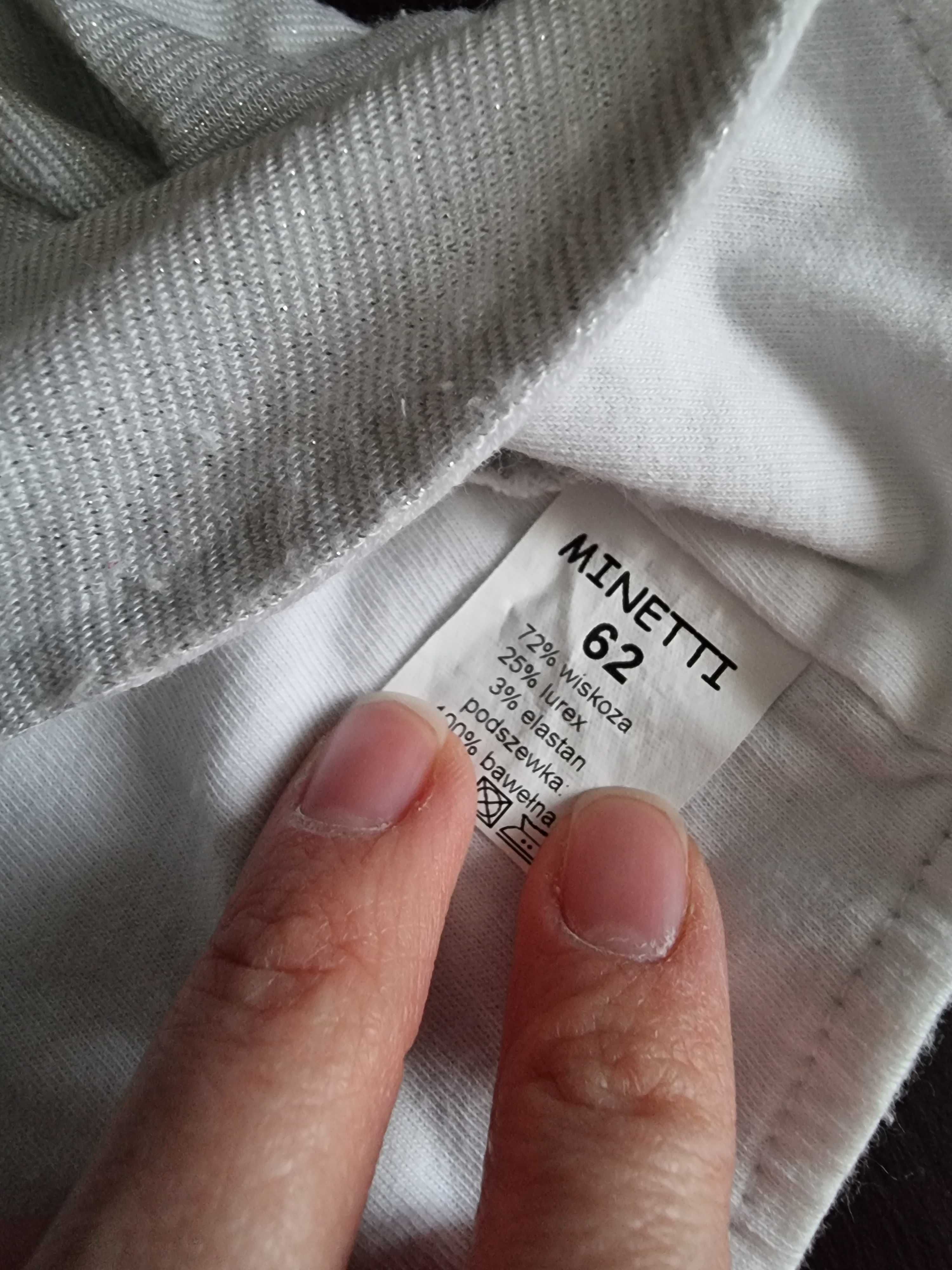 Kremowo biała sukienka do chrztu Mothercare rozmiar 62cm
