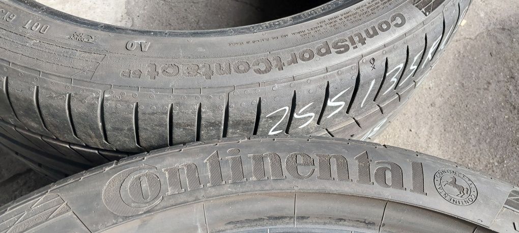 Opony letnie Michelin,  Continental 255/35R19