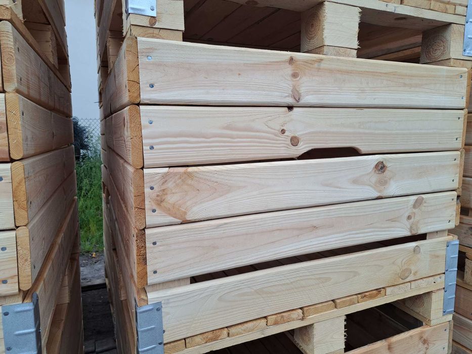 Skrzyniopalety drewniane