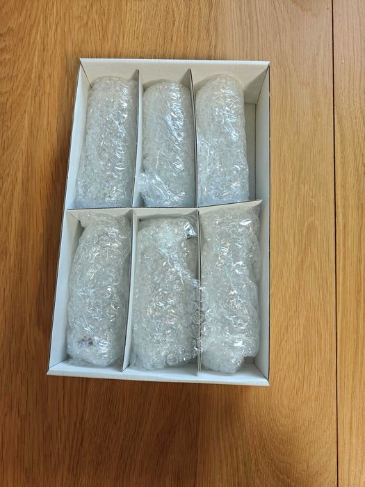 Kryształowe kieliszki do wódki tulipan NOWE