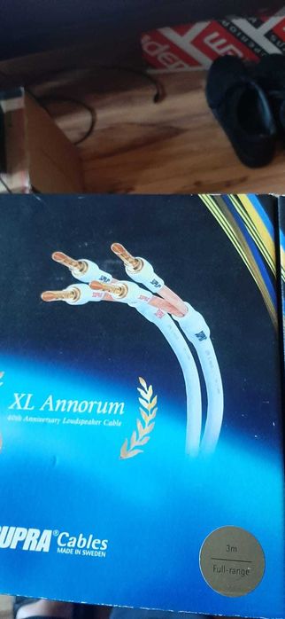 Kable głośnikowe Supra XL Annorum 2x3 m