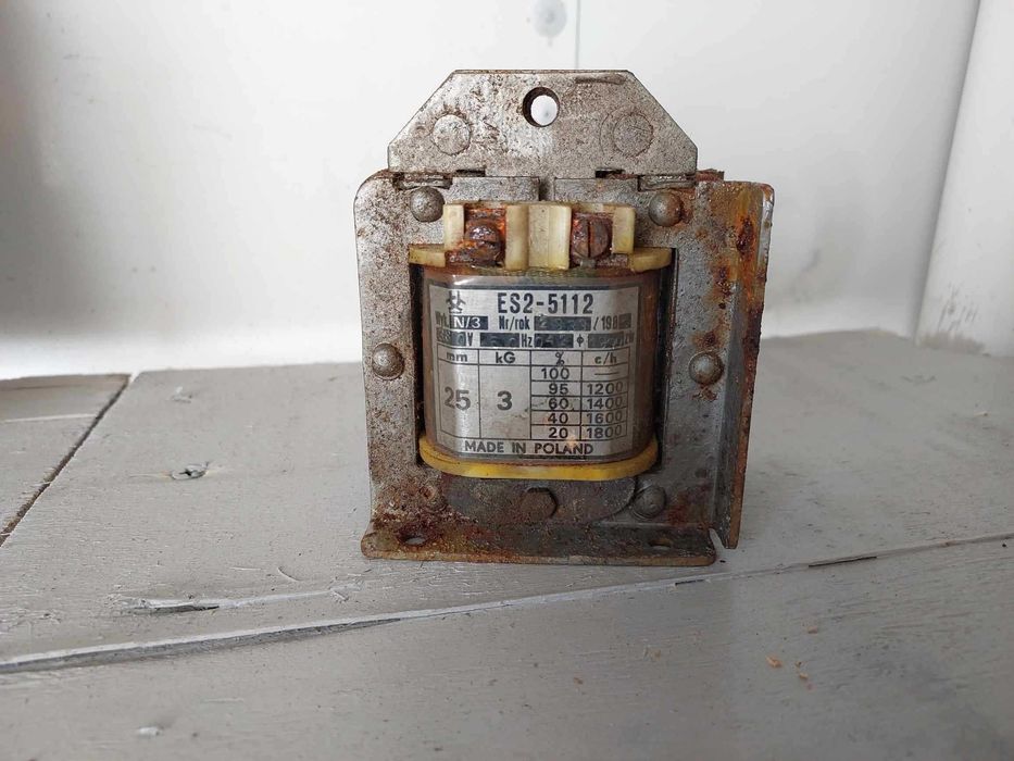 Elektromagnes ES od1,5do25Kg cewka nowe prasa osprzęt warsztat ręczne