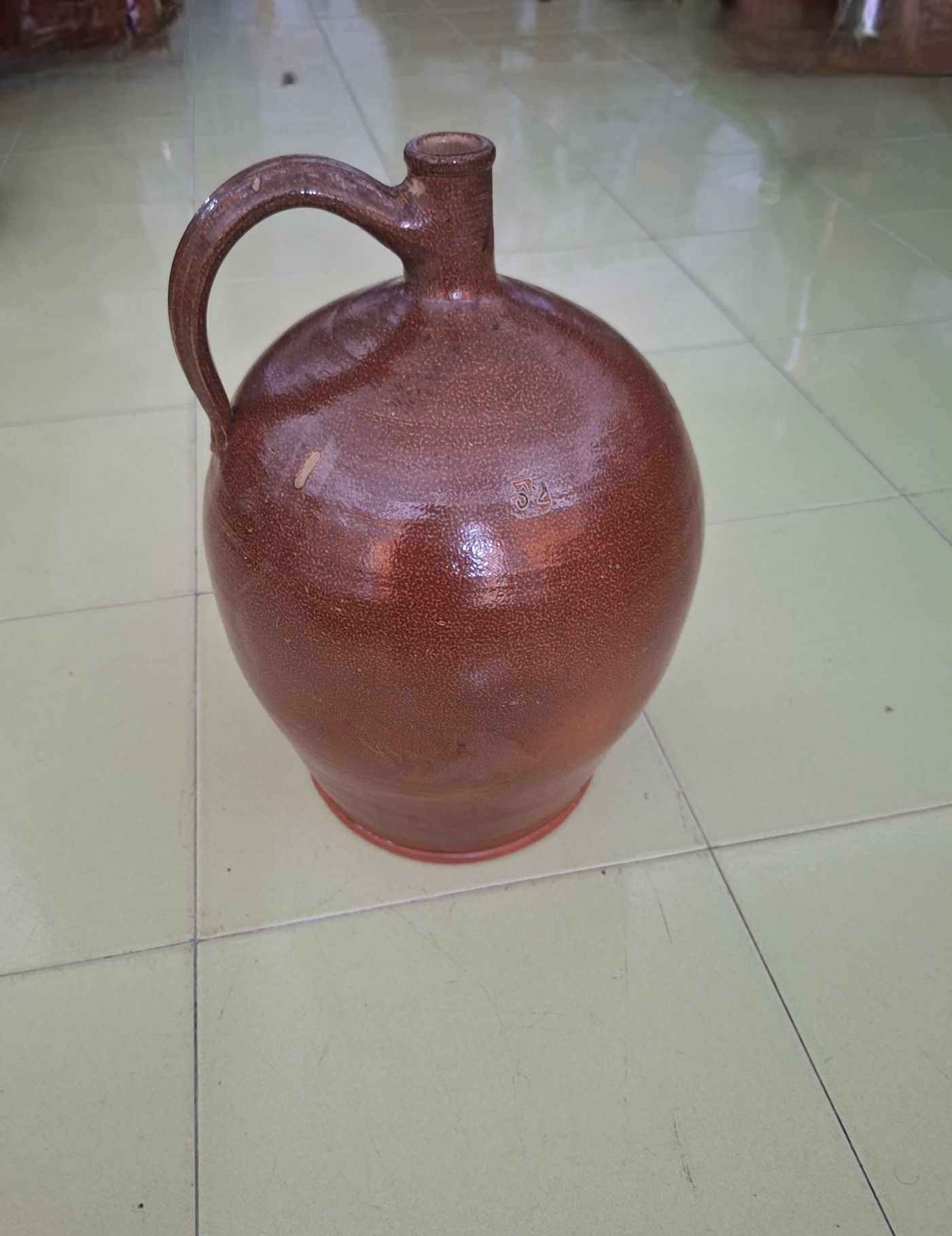Garrafão antigo em grés
