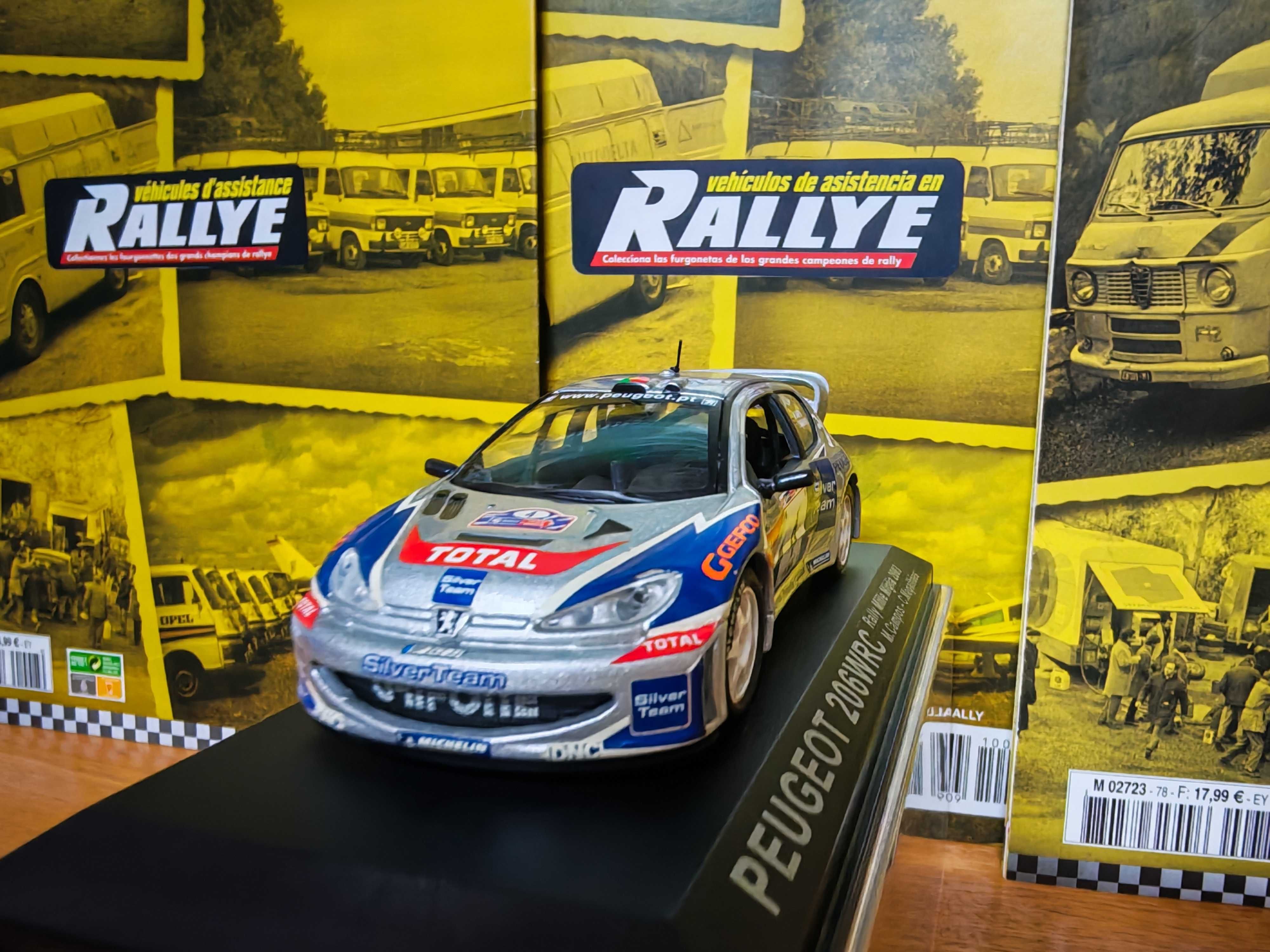 Peugeot 206 WRC - M. Campos - Escala 1:43