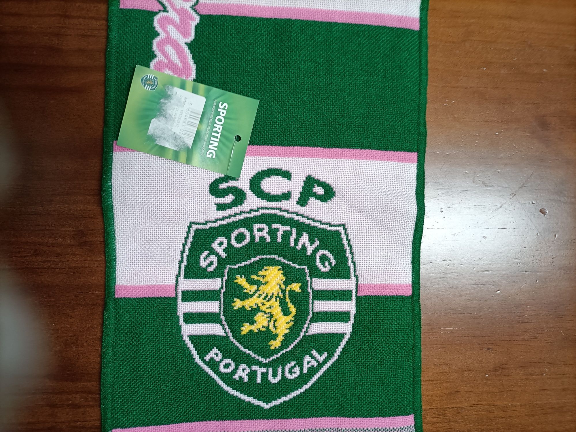 Cachecol do Sporting clube de Portugal (produto oficial do S.C.P)