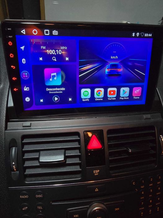 Auto rádio para mercedes c220