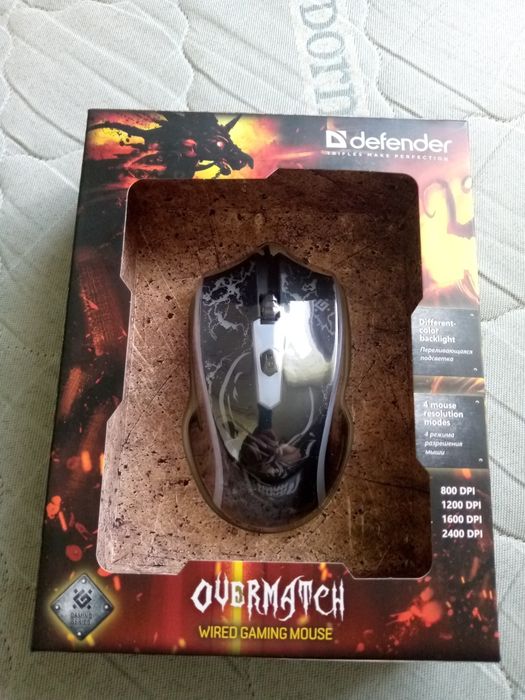 Комп'ютерна мишка Defender Overmatch