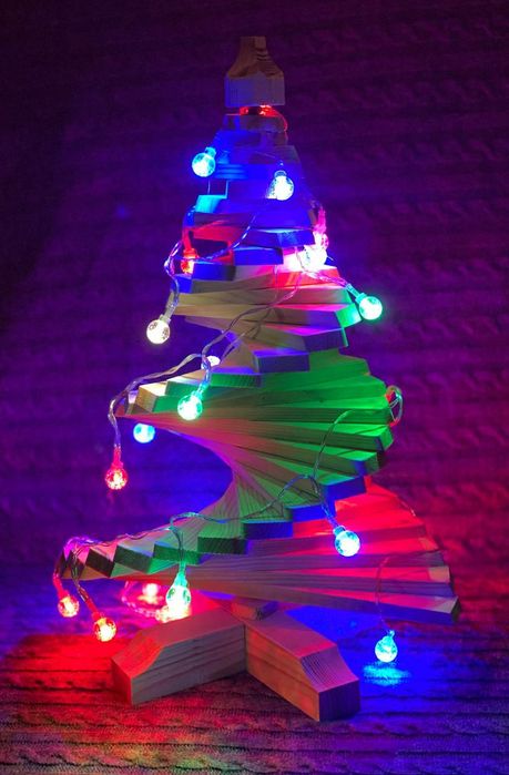 Деревяна ялинка (трансформер)