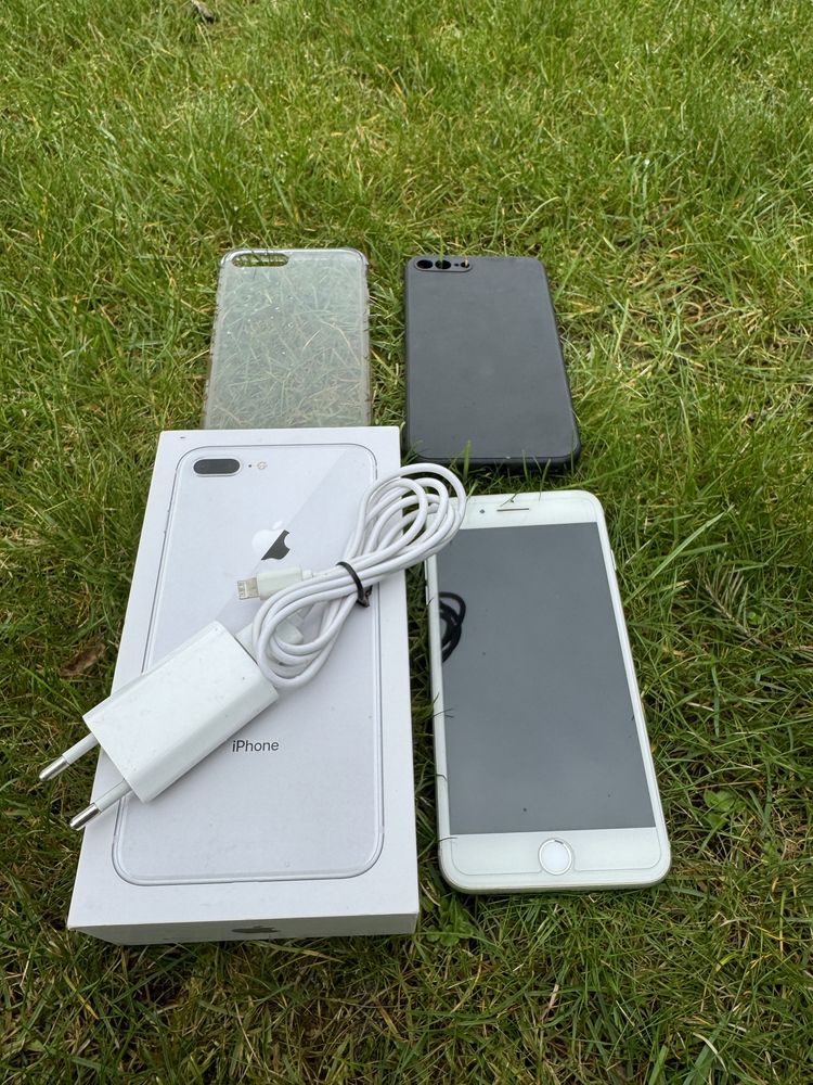 Iphone 8 plus // Biały // Bateria 100%