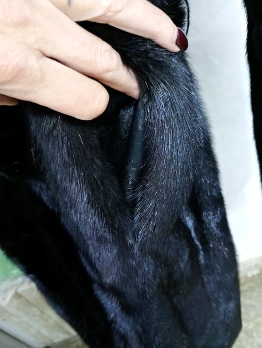 Marco Varni. Дл 115см. Норковая шуба с соболем. Натуральная шуба