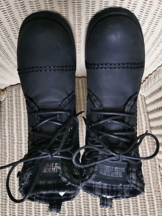 Trapery BUNKER Rozm.45 Skóra Naturalna Wkładka 29,5cm JAK NOWE