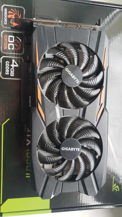 Відеокарта Gigbyte 1050ti Windforce OC 4GB
