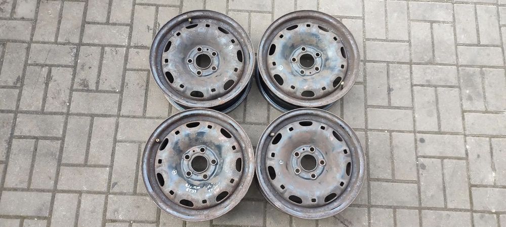 FELGI 5x100 6Jx14 CALI ET37 VW POLO FOX SEAT IBIZA CORDOBA SKODA FABIA KOMPLET 4 SZTUKI