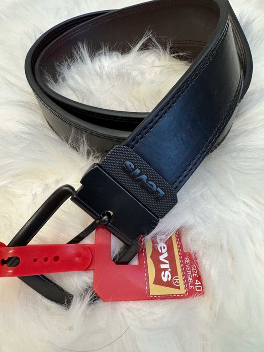 Фирменный классический кожаный ремень Levis 38/40/42