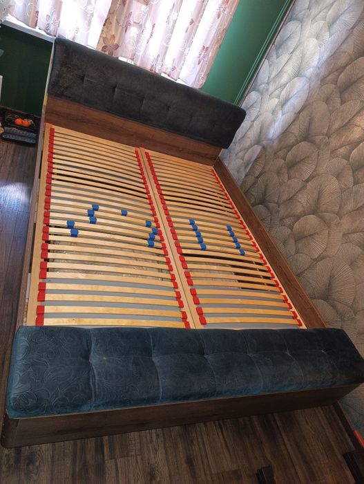 Łóżko Agata meble 160x200 plus ławeczka