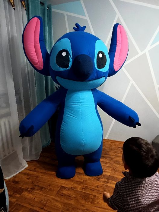 Dmuchany stitch, jak żywy/ Sonic 2m