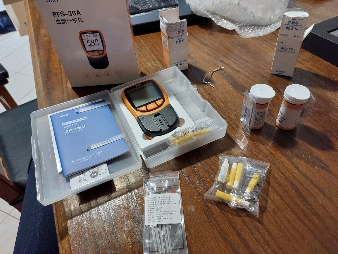 Kit médiçao Diabetes e colesterol