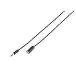 Przewód przedłużający audio stereo Przedłużacz gniazdowy mini-jack 3,5