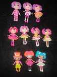 Mini Lalaloopsy com acessório