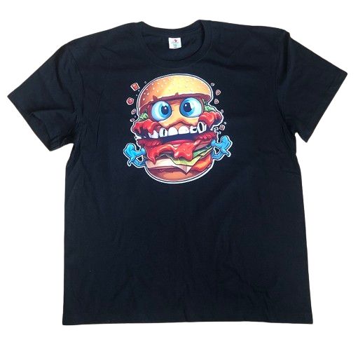 Koszulka Z Nadrukiem Grafiką Freestyle Hamburger Roz. Xxl