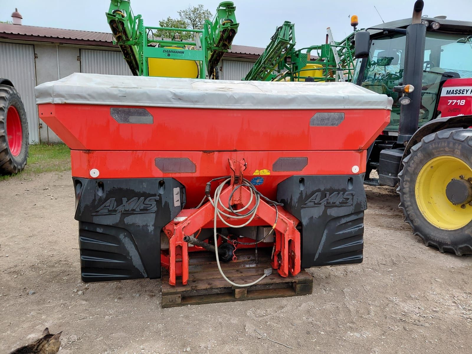 Rozsiewacz Kuhn Rauch Axis 40.1w Waga limiter Amazone Sulky Bogballe