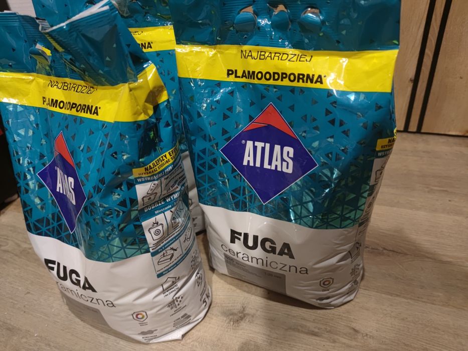 Fuga ceramiczna Atlas 035 szary 15kg