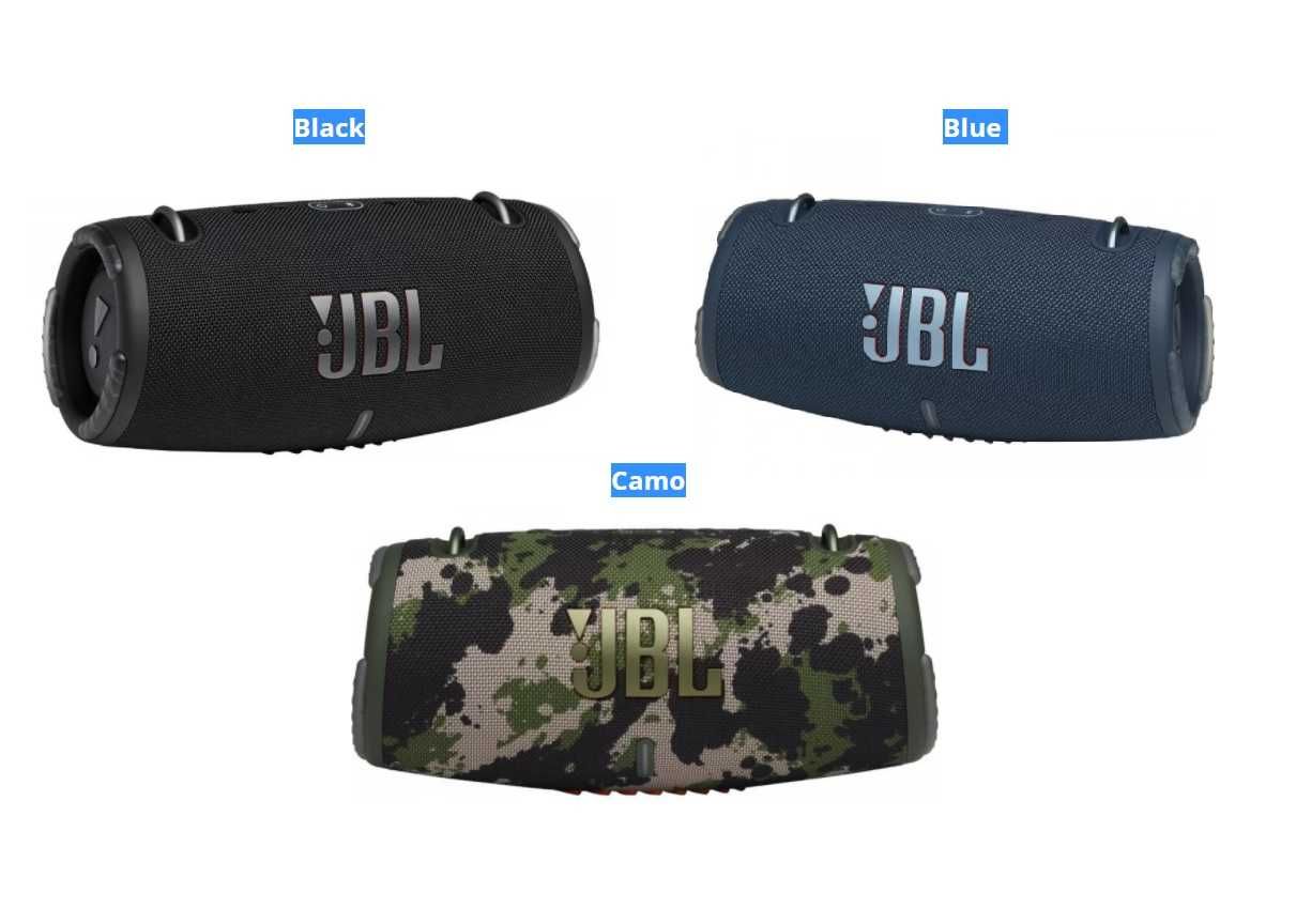 Акустична система JBL Xtreme 3 Black/Blue/Camo • Нова • Запакована