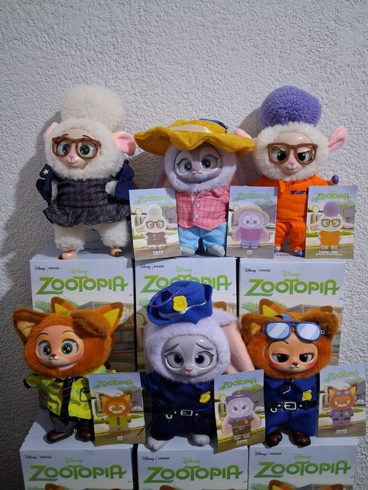 Плюшеві іграшки Zootopia – улюблені герої у новому милому стилі!