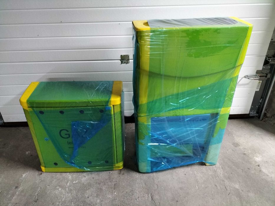 Szafka gazowa skrzynka i postument