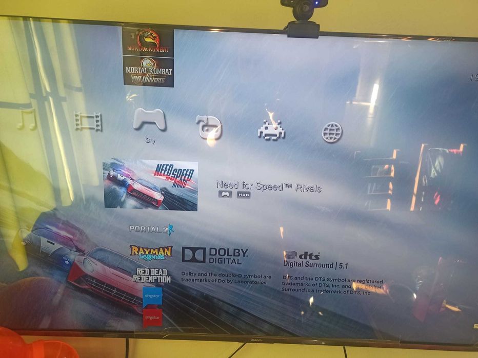 Konsola PS3 Slim CECH-2504B HEN 320GB + oryginalny niebieski pad