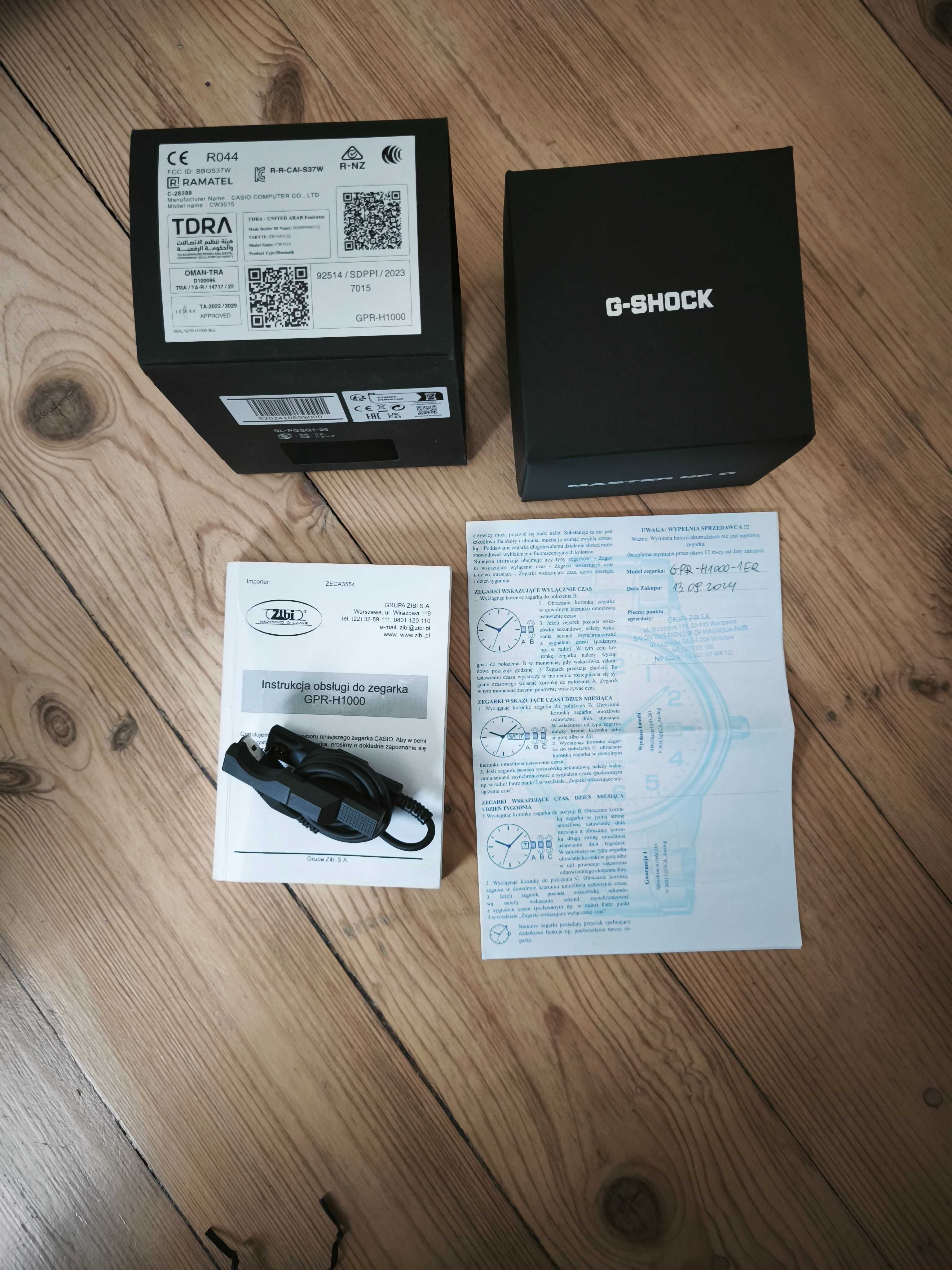 Zegarek Casio Rangeman GPR-H1000