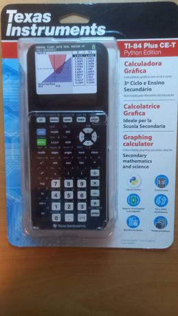 Calculadora TI-84 Plus CE-T NOVA SEM USO