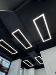 Lampa LED prostokątna.