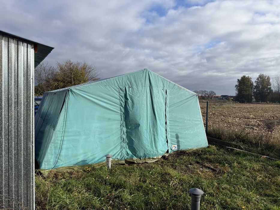 Sprzedam namiot magazynowy handlowy 6x7,5