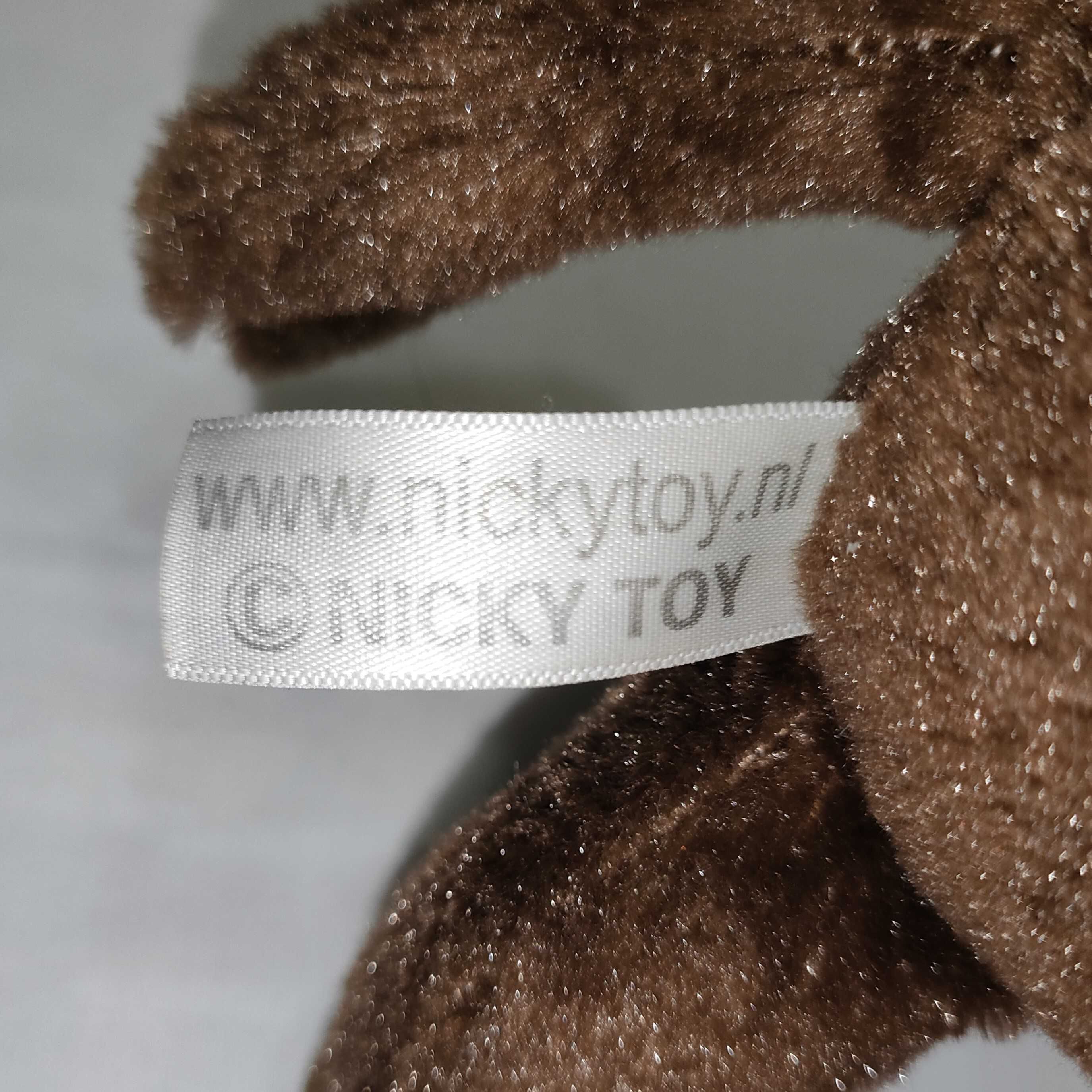 Maskotka Małpa Małpka z kokardką Nicky Toy / M232