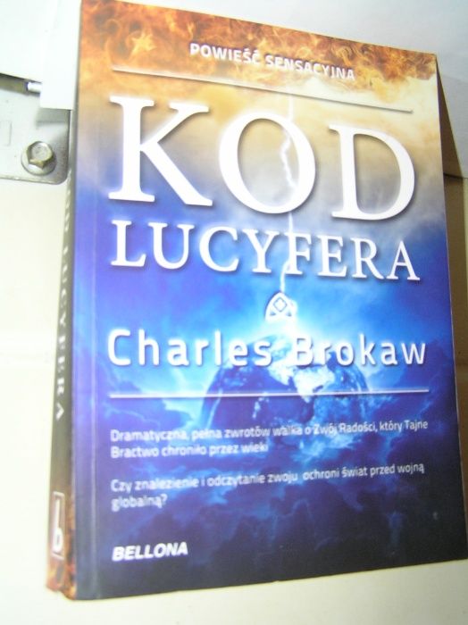 Kod Lucyfera, Charles Brokaw – autor Kodu Atlantydy.