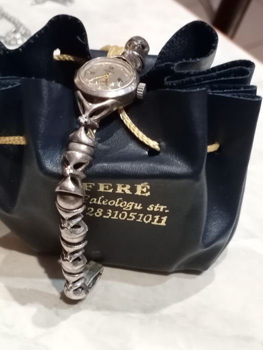 Часы серебряные.Чайка.