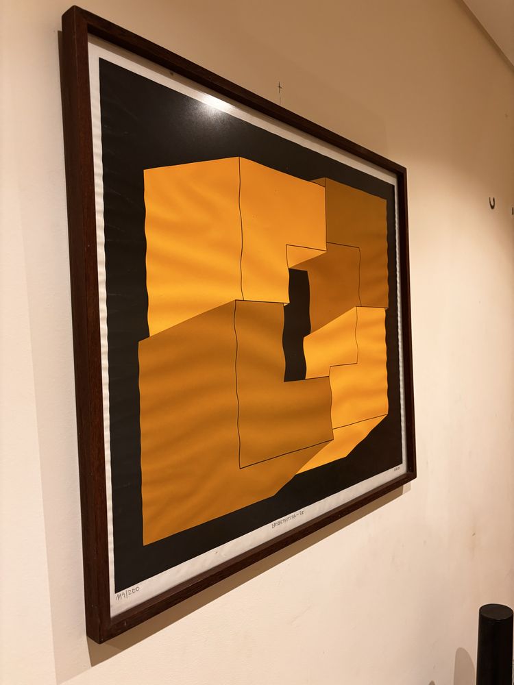 Quadro / Serigrafia MAN 74 - DESESTRUTURA-SE