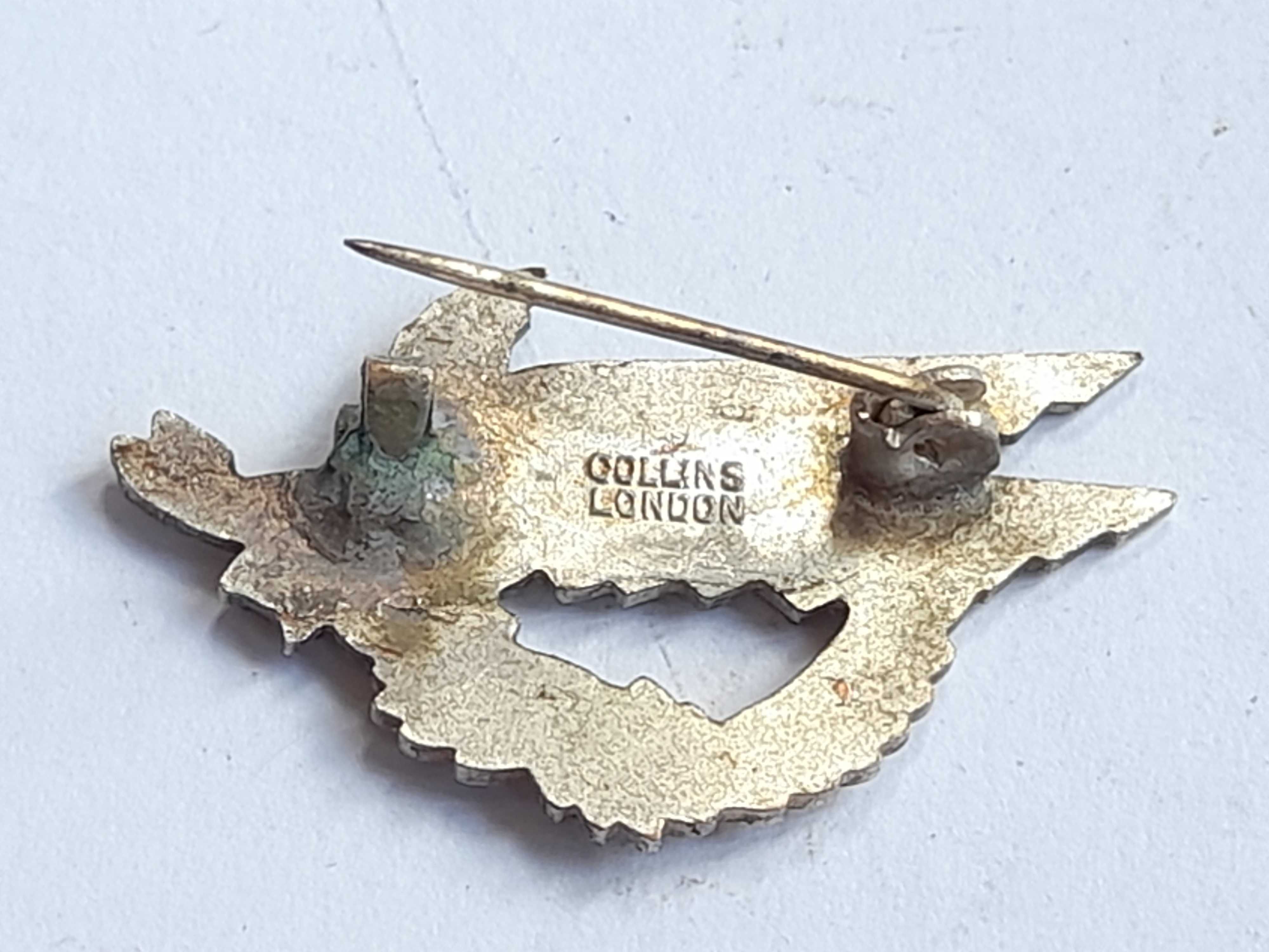 Odznaka 1 Brygada Strzelców PSZ miniatura oryginał (Collins London)