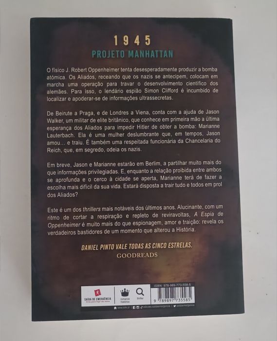 A Espia de Oppenheimer - Daniel Pinto