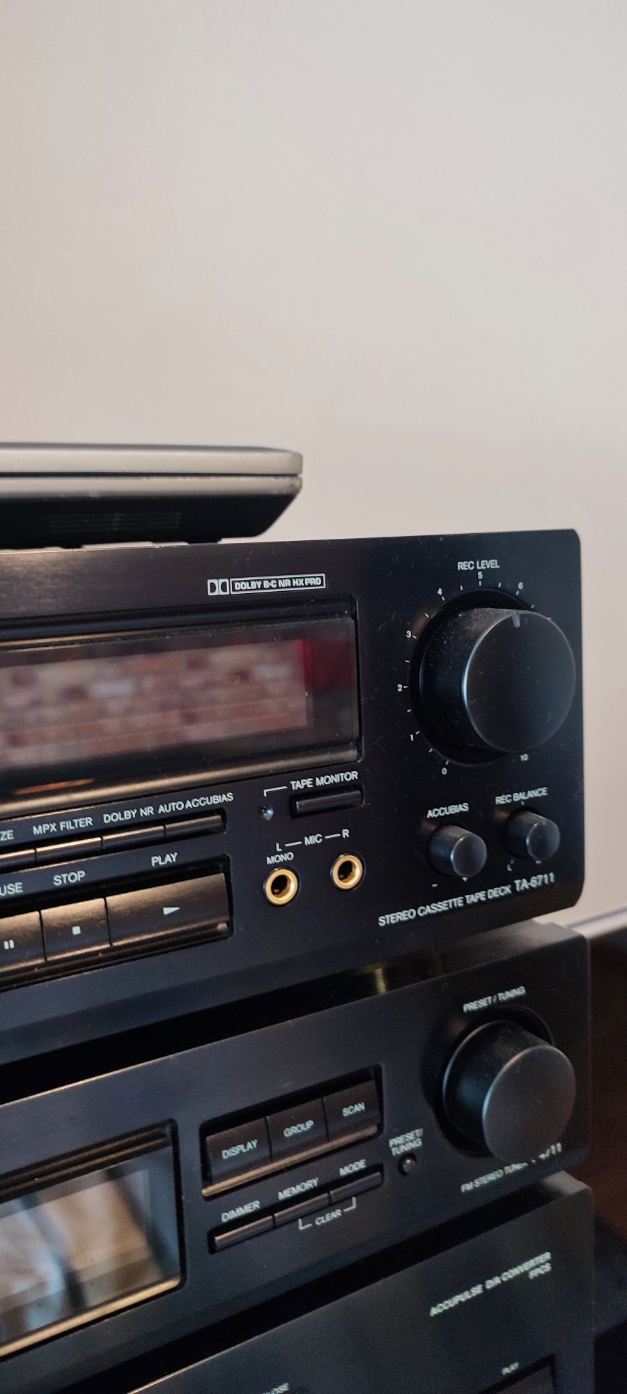 ONKYO INTEGRA TA-6711 magnetofon Super Stan