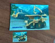 Puzzle KOMATSU 80 elementów 41 cm × 29 cm