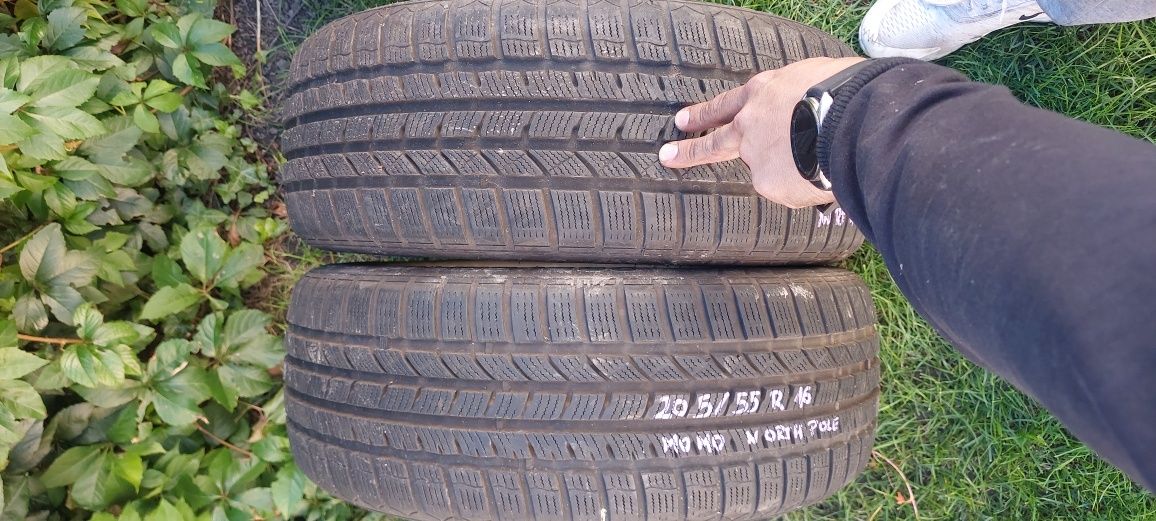 205/55 R16 94V M+S Momo Winter North Pol ~6,8mm cena za 2 szt