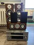 Kino domowe denon avr-1306 + dvd-1740 + kolumny eltax universe 5.0