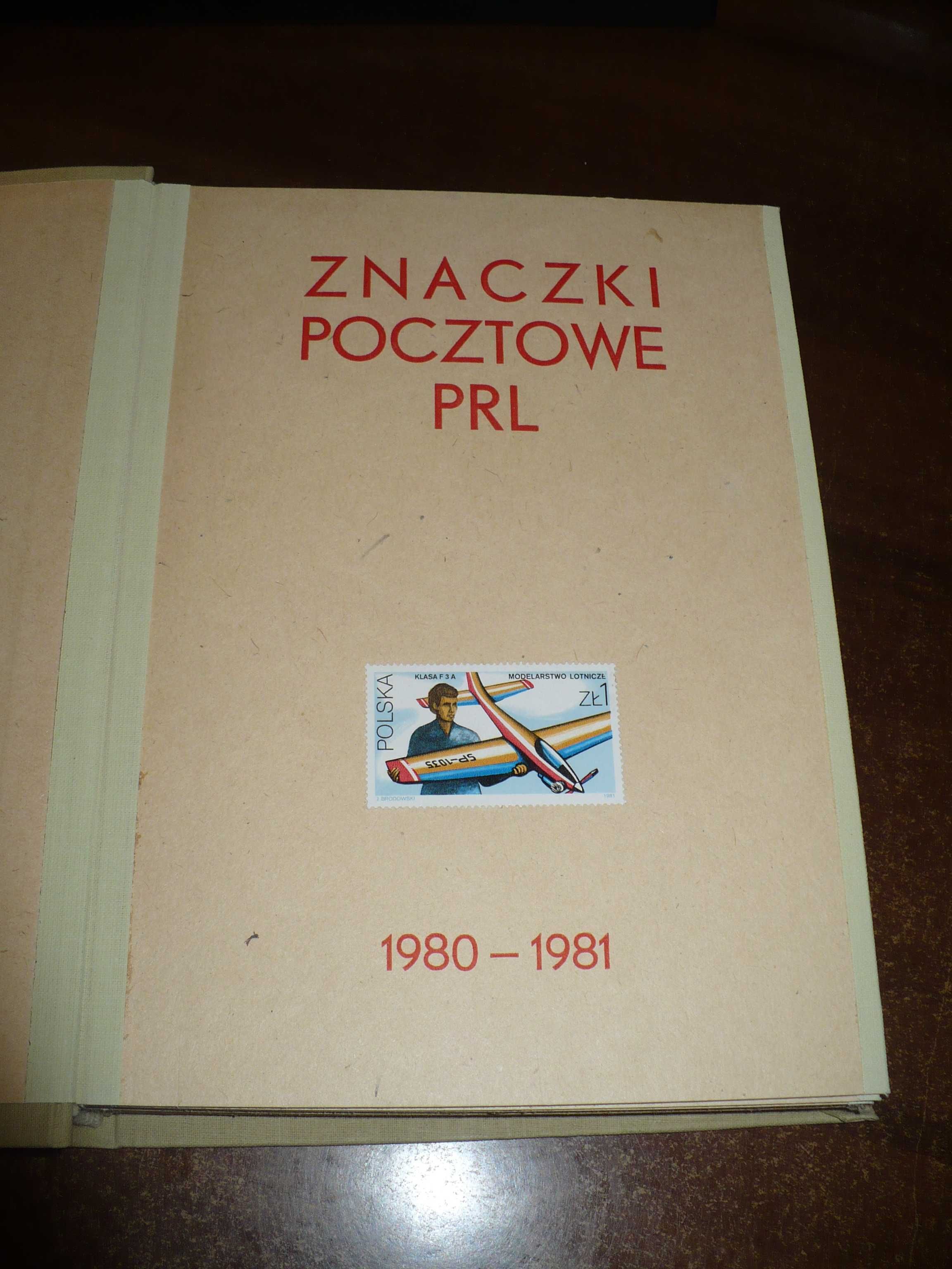 KLASER + Znaczki Pocztowe Polski Ludowej 1980-81, Wyprzedaż Kolekcji !